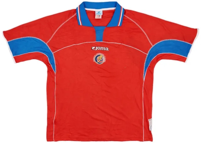 Joma 2002 Costa Rica Home Shirt - 8/10 - (XL)
