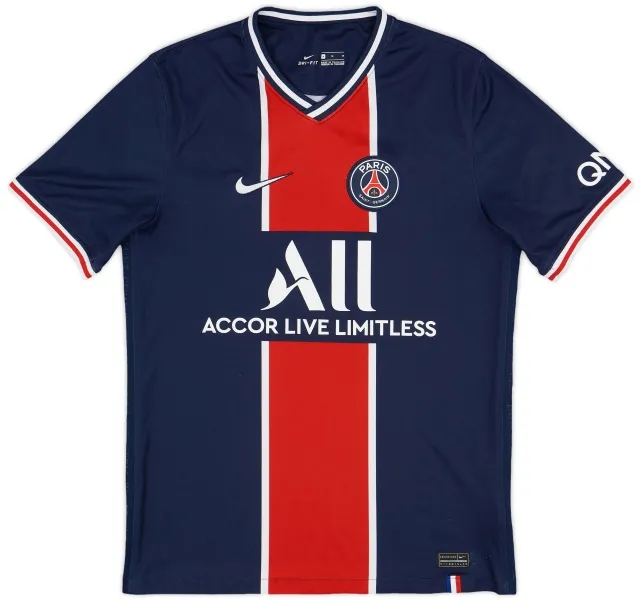 Nike 2020-21 Paris Saint-Germain Home Shirt - 9/10 - (M)