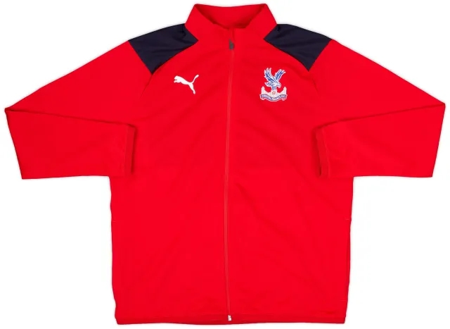 2018-19 Crystal Palace Puma Track Jacket - 9/10 - (L)