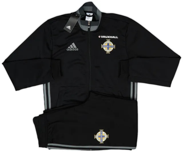 2016-18 Northern Ireland adidas Tracksuit (S)