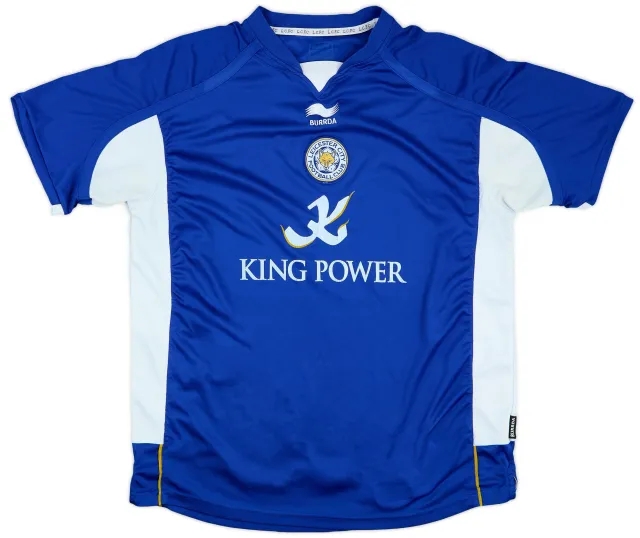 Burrda 2010-11 Leicester City Home Shirt - 5/10 - (XXL)
