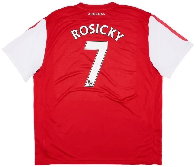 Nike 2011-12 Arsenal Home Shirt Rosicky #7 - 8/10 - (XXL)