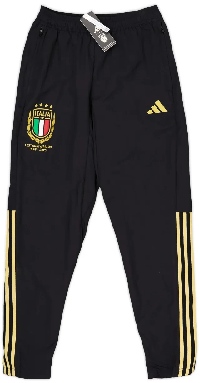2023-24 Italy adidas 125th Anniversary Track Pants/Bottoms (S)