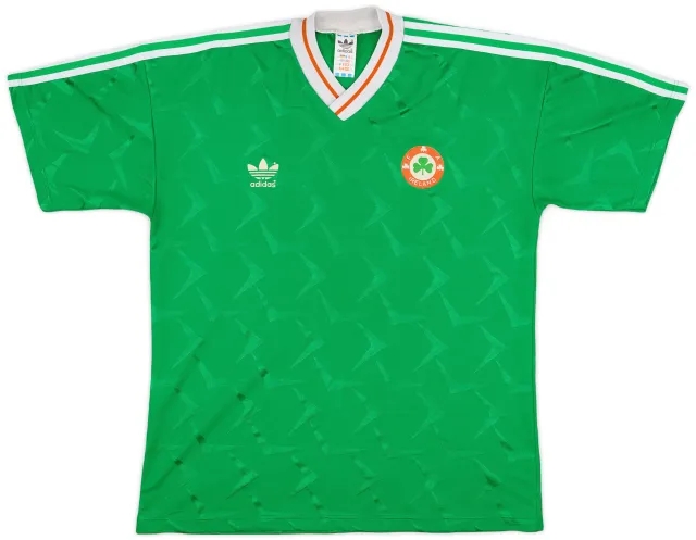 adidas 1990-92 Ireland Home Shirt - 8/10 - (L/XL)