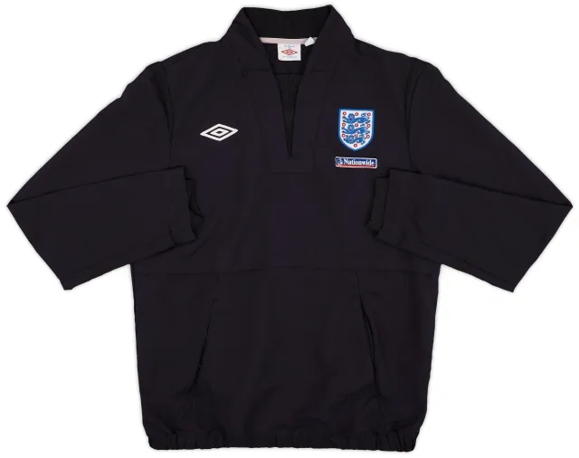 2010-11 England Umbro Drill Top - 9/10 - (M)