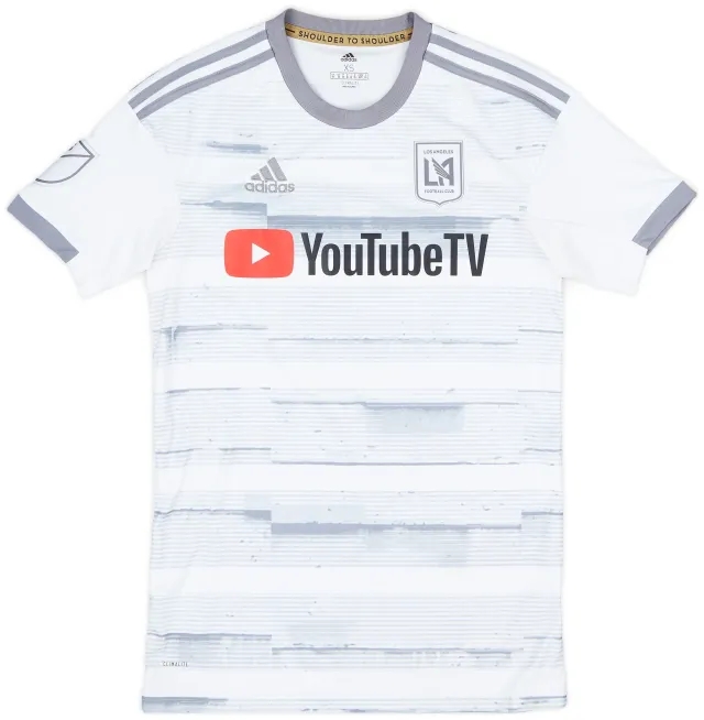 adidas 2019 Los Angeles FC Away Shirt - 8/10 - (XS)