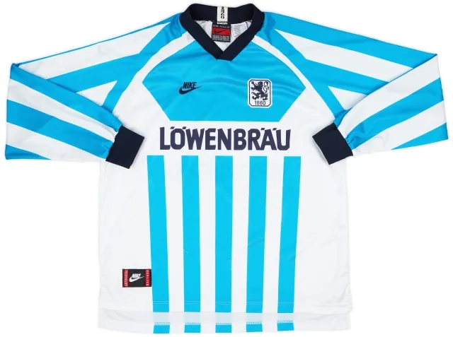 Nike 1995-96 1860 Munich Home L/S Shirt - 9/10 - (XXL)