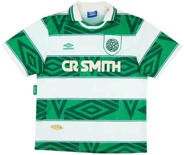 Umbro 1993-95 Celtic Home Shirt - 6/10 - (L)