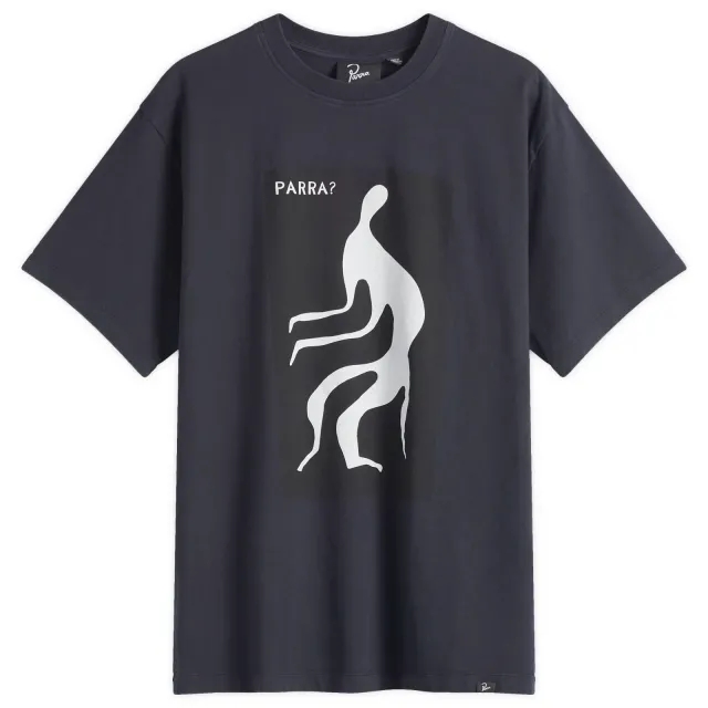 By Parra Parra The Stalkers T-Shirt - Washed Grey