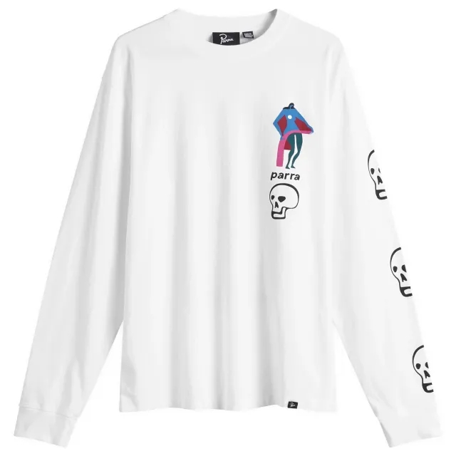 By Parra Parra Lowering The Bar T-Shirt - White