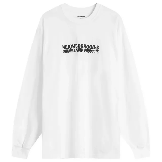 Neighborhood Men's LS-2 T-Shirt White