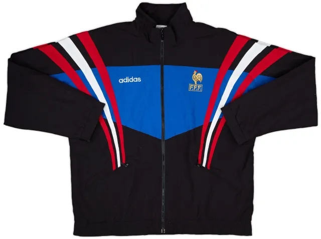 1996-98 France adidas Track Jacket - 8/10 - (XXL)