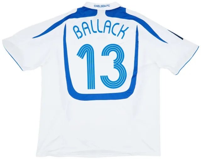 adidas 2007-08 Chelsea Third Shirt Ballack #13 - 7/10 - (XXL)