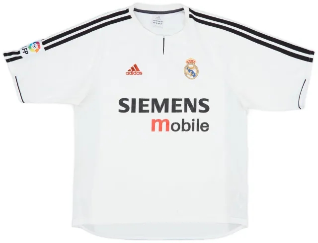 adidas 2003-04 Real Madrid Home Shirt - 5/10 - (M)