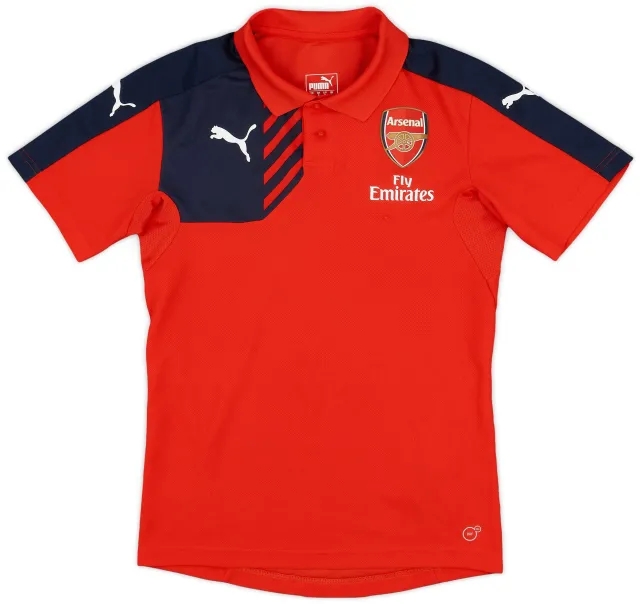 2015-16 Arsenal Puma Polo Shirt - 9/10 - (S)