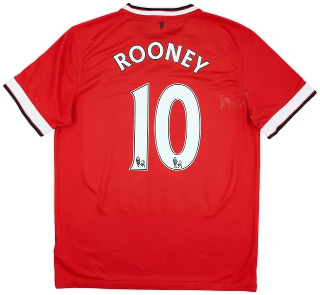 Nike 2014-15 Manchester United Home Shirt Rooney #10 - 5/10 - (L)