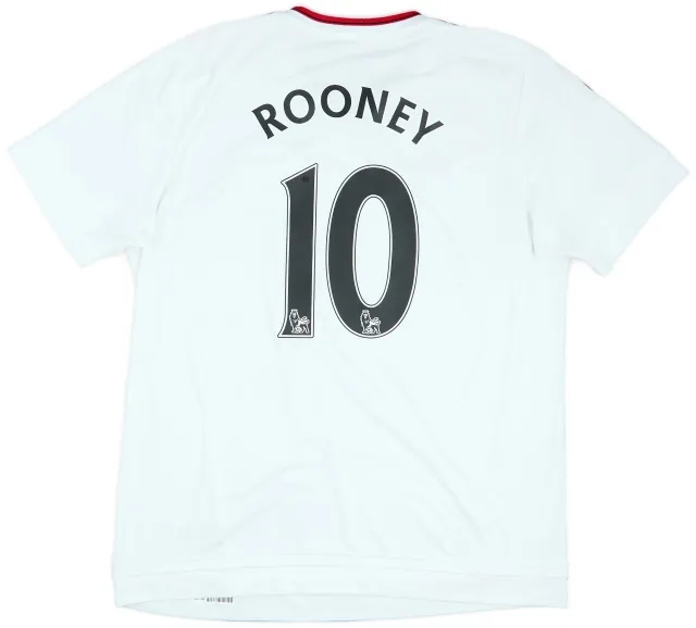 adidas 2015-16 Manchester United Away Shirt Rooney #10 - 5/10 - (L)