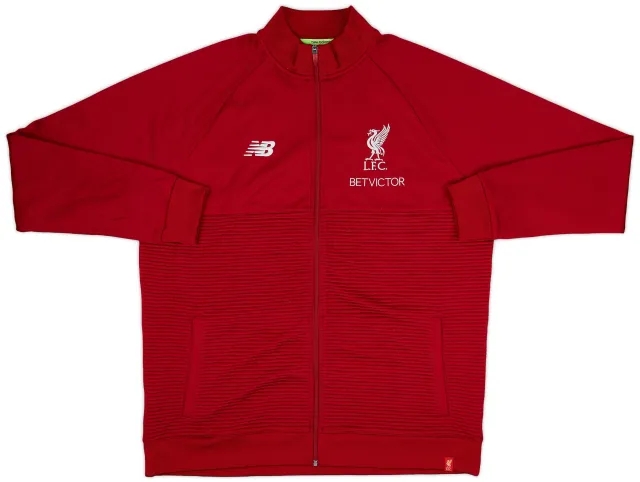 2018-19 Liverpool New Balance Track Jacket - 9/10 - (XXL)