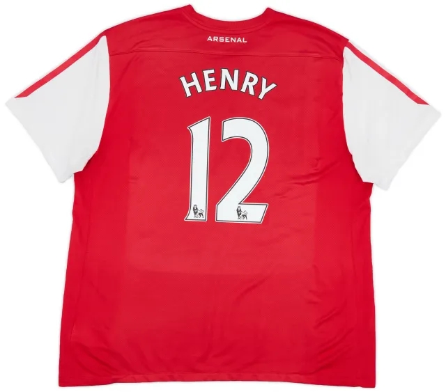 Nike 2011-12 Arsenal Home Shirt Henry #12 - 6/10 - (XXL)