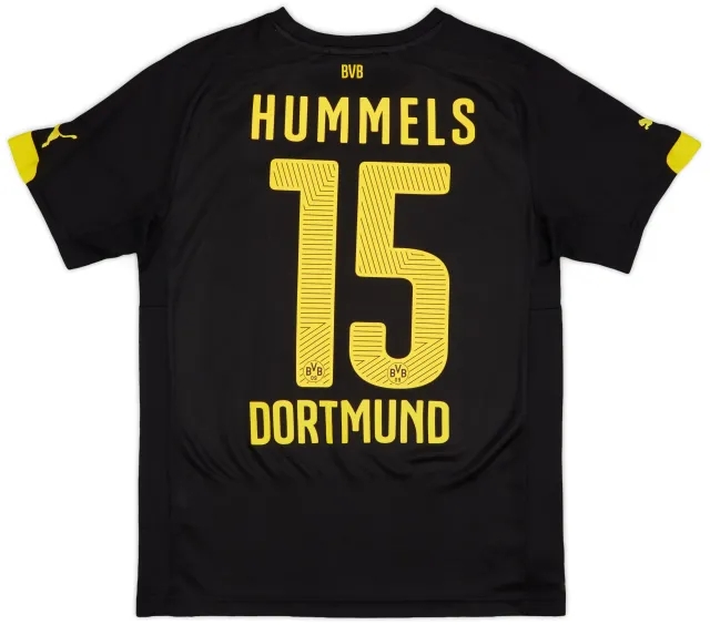 Puma 2014-16 Borussia Dortmund Away Shirt Hummels #15 - 9/10 - (S)