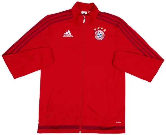 2015-16 Bayern Munich adidas Track Jacket - 9/10 - (XL.Boys)