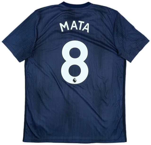 adidas 2018-19 Manchester United Third Shirt Mata #8 - 5/10 - (L)