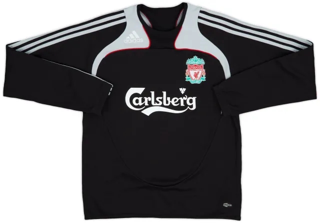 2008-09 Liverpool adidas Training Top - 9/10 - (S)