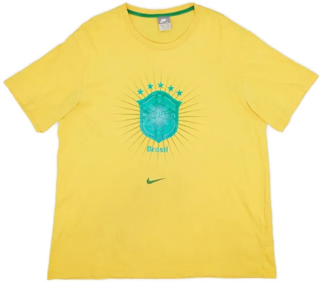2006-07 Brazil Nike Fan Tee - 7/10 - (XL)