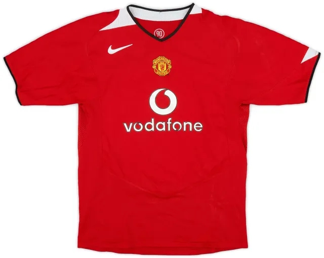 Nike 2004-06 Manchester United Home Shirt - 8/10 - (XL.Boys)