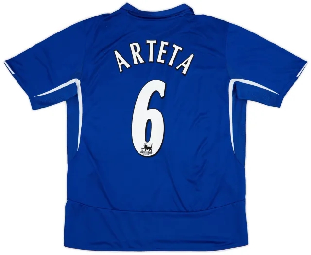 Umbro 2005-06 Everton Home Shirt Arteta #6 - 5/10 - (XL)