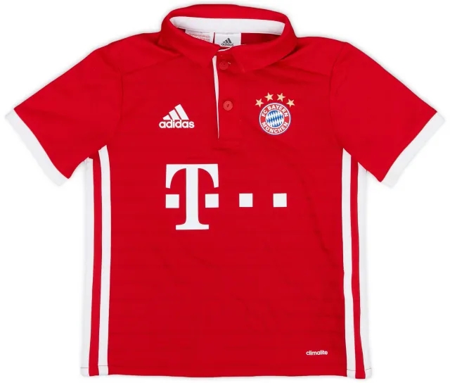 adidas 2016-17 Bayern Munich Home Shirt - 8/10 - (5-6 Years)