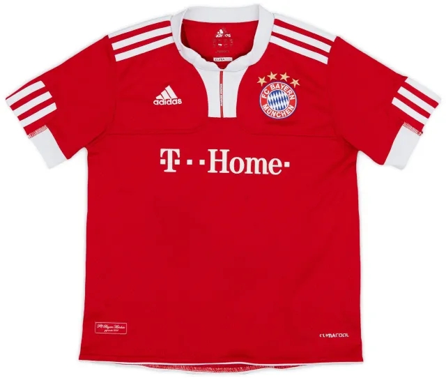adidas 2009-10 Bayern Munich Home Shirt - 7/10 - (S.Boys)