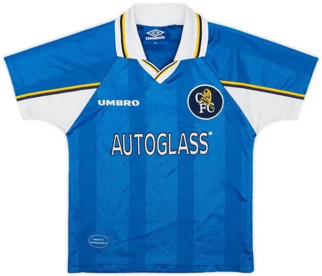Umbro 1997-99 Chelsea Home Shirt - 8/10 - (S.Boys)