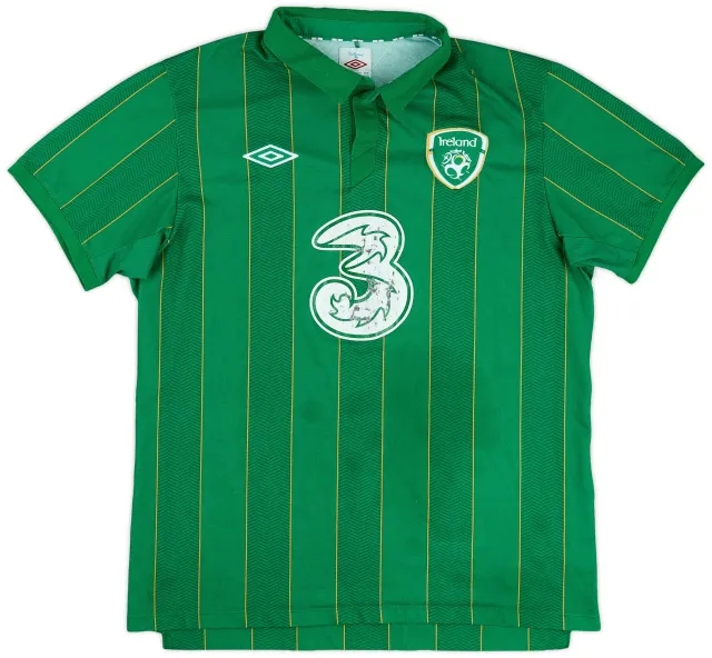 Umbro 2011-12 Ireland Home Shirt - 5/10 - (L)