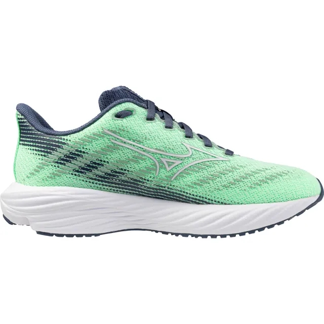 Mizuno Enerzy Rider Neutral Running Shoe Kids - Mint, White