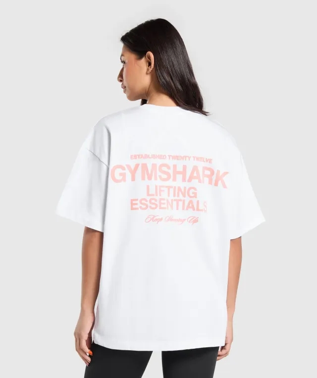 Gymshark EST 2012 Graphic T-Shirt - White