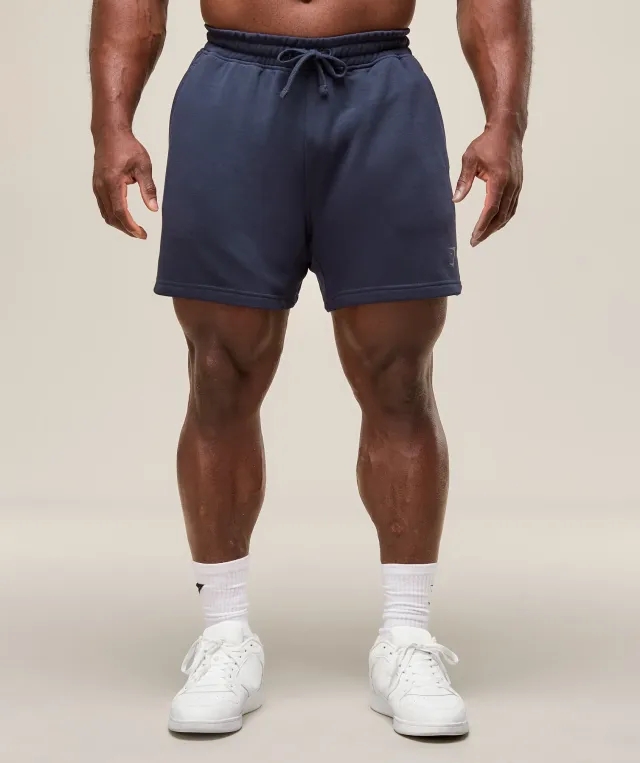 Gymshark Power 5 Shorts - Heavy Blue
