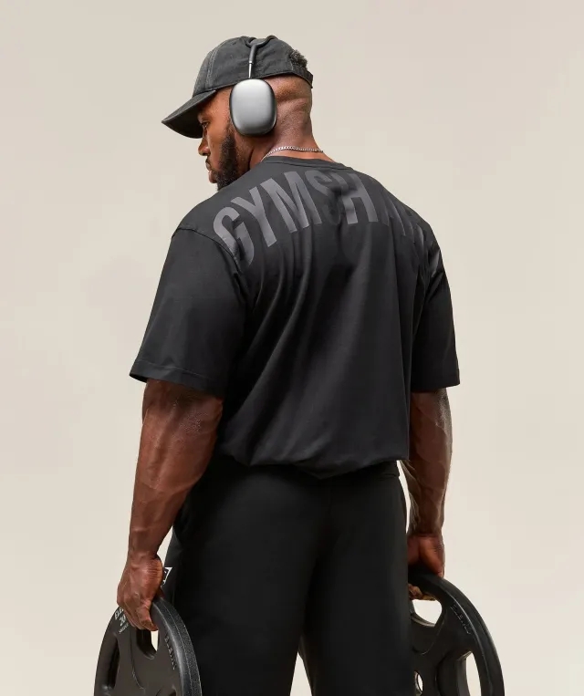 Gymshark Power T-Shirt - Black