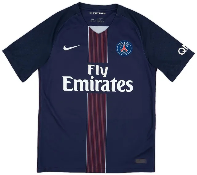 Nike 2016-17 Paris Saint-Germain Home Shirt - 6/10 - (M)