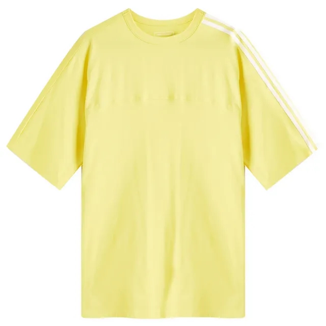 Y-3 Men's 3 Stripe T-Shirt Yellow
