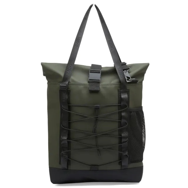 Rains Men's Trail Rolltop Tote Bag Green