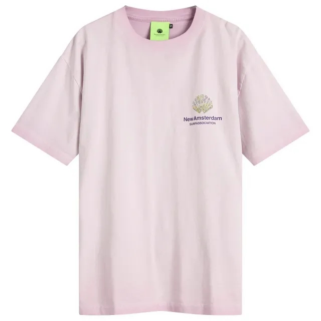 New Amsterdam Surf Association Men's Tall Grass T-Shirt Fair Orchid
