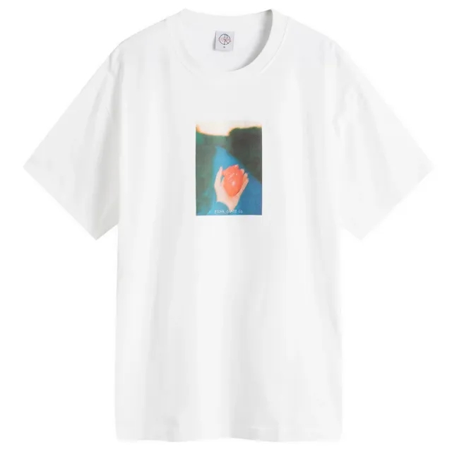 Polar Skate Co. Men's Heart in Hand T-Shirt White