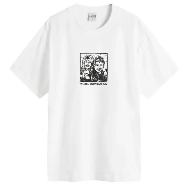 Polar Skate Co. Men's World Domination T-Shirt White
