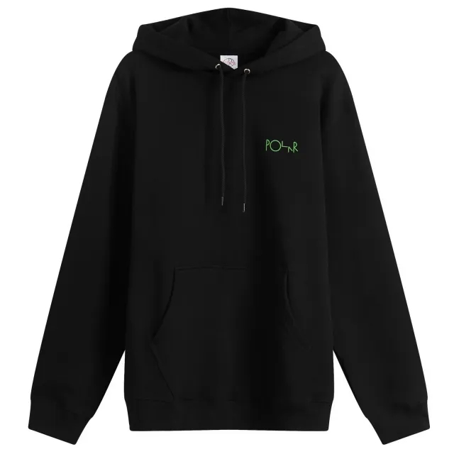 Polar Skate Co. Men's Dave Fill Logo Hoodie Black