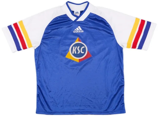1998-99 Karlsruher adidas Training Shirt - 8/10 - (XL.Boys)