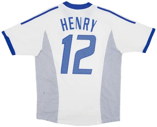 adidas 2002-04 France Away Shirt Henry #12 - 6/10 - (M)