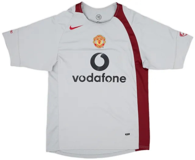 2004-05 Manchester United Nike Training Shirt - 9/10 - (S)