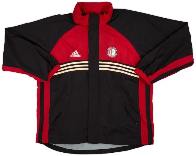 1998-99 Feyenoord adidas Hooded Rain Jacket - 5/10 - (L/XL)
