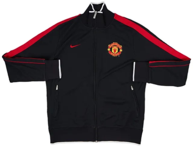 2012-13 Manchester United Nike Track Jacket - 9/10 - (L)